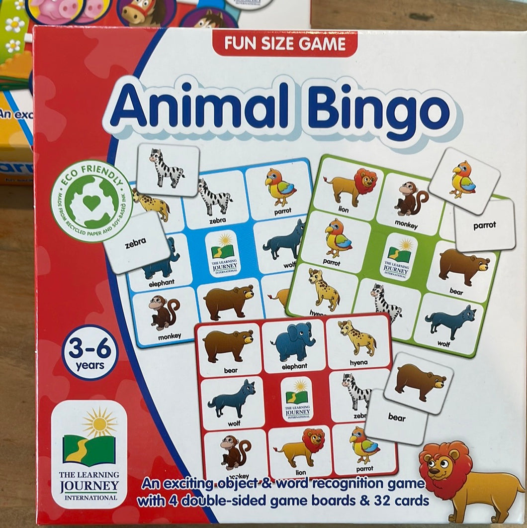 Fun Size Game Animal Bingo