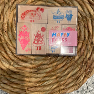 Happy Foods Stamp Kit