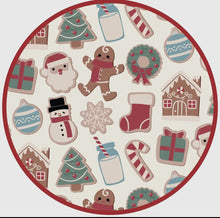 Load image into Gallery viewer, Milk and Cookies Holiday Bamboo Baby PJs