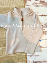 Load image into Gallery viewer, Gray 1/4 Zip Pullover