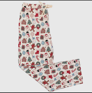 Milk and Cookies Holiday Bamboo Men’s PJ Lounge Pants