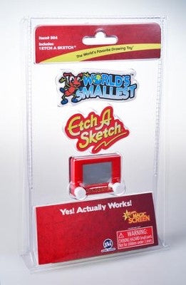 World’s Smallest Etch a Sketch