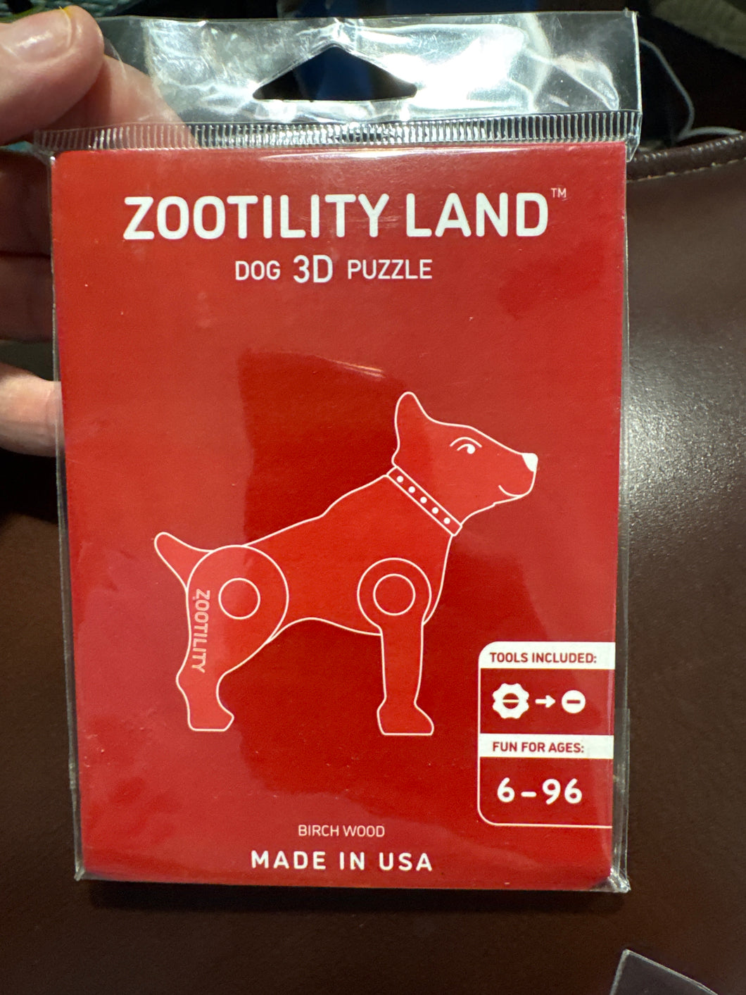 Zootility Land Dog 3D Puzzle