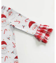Load image into Gallery viewer, Santa Peppermint Romper