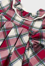 Load image into Gallery viewer, Infant Tartan Ruffle Neck Dress