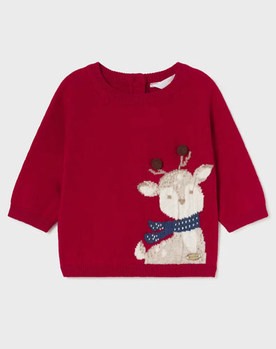 Reindeer Jacquard Sweater