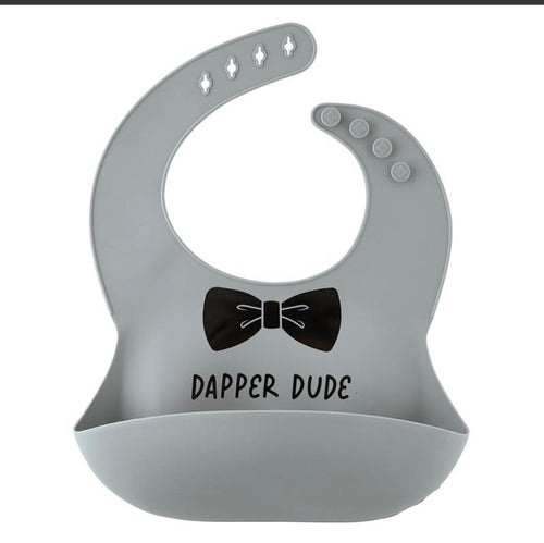 Dapper Dude Silicone Bib