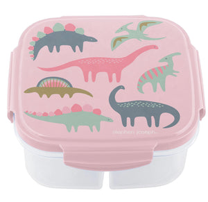 Pink Dino Snack Box & Ice Pack