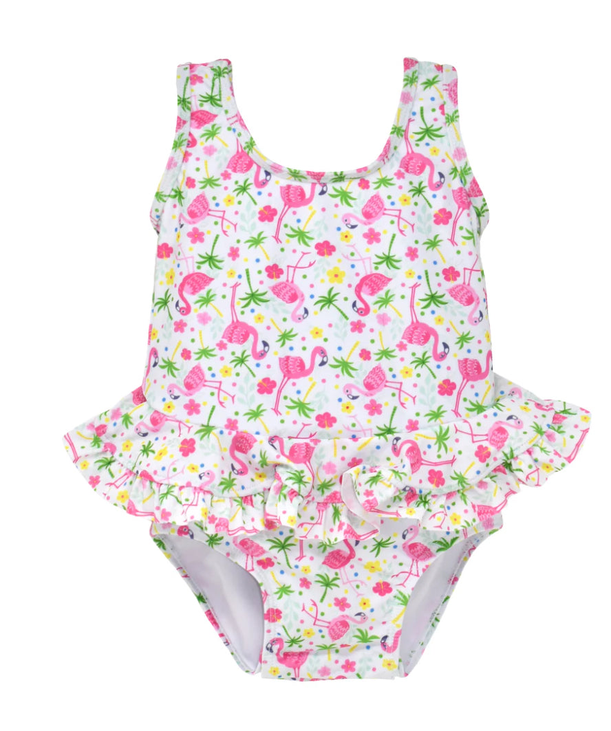 Flamingo Party Stella Infant Swimsuit