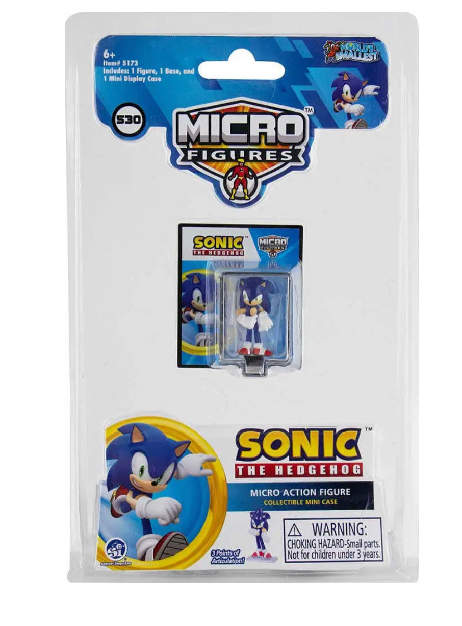 World’s Smallest Sonic the Hedgehog Micro Figure