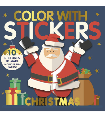 Color with Stickers: Christmas