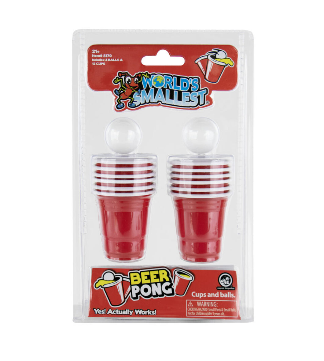 World’s Smallest Beer Pong