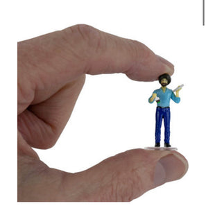 World’s Smallest Bob Ross Micro Figure