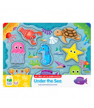 Load image into Gallery viewer, My First Lift &amp; Learn Under the Sea Puzzle