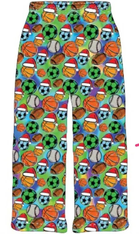 Holiday Sports Plush Pants