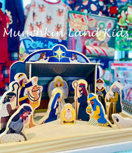 Load image into Gallery viewer, Wooden Nativity Set