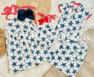 Indigo Starfish Myra Romper