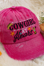 Load image into Gallery viewer, Cowgirl at Heart Kids Cap