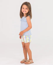 Load image into Gallery viewer, Clubhouse Rainbow Plaid RuffleTrim Shorts