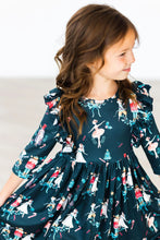 Load image into Gallery viewer, Christmas Ballet Ruffle Twirl Dress