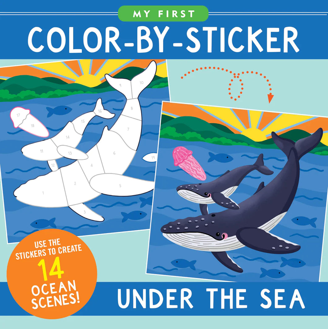 My First Color-By-Sticker Book Under the Sea
