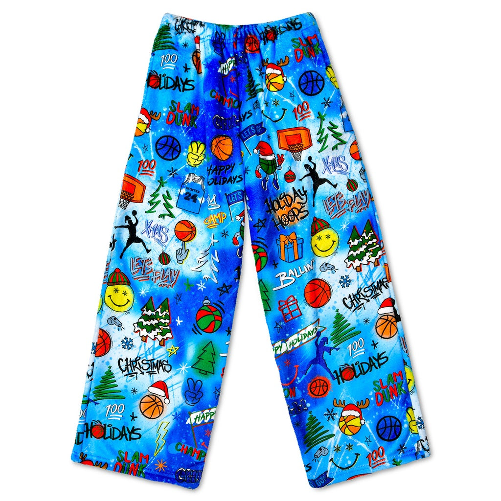 Holiday Hoops Plush Pants