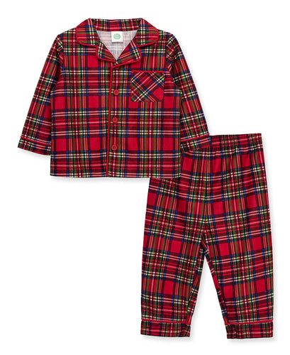 Plaid Coat Pajama