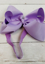 Load image into Gallery viewer, Light Purple 4.5” Headband Bow