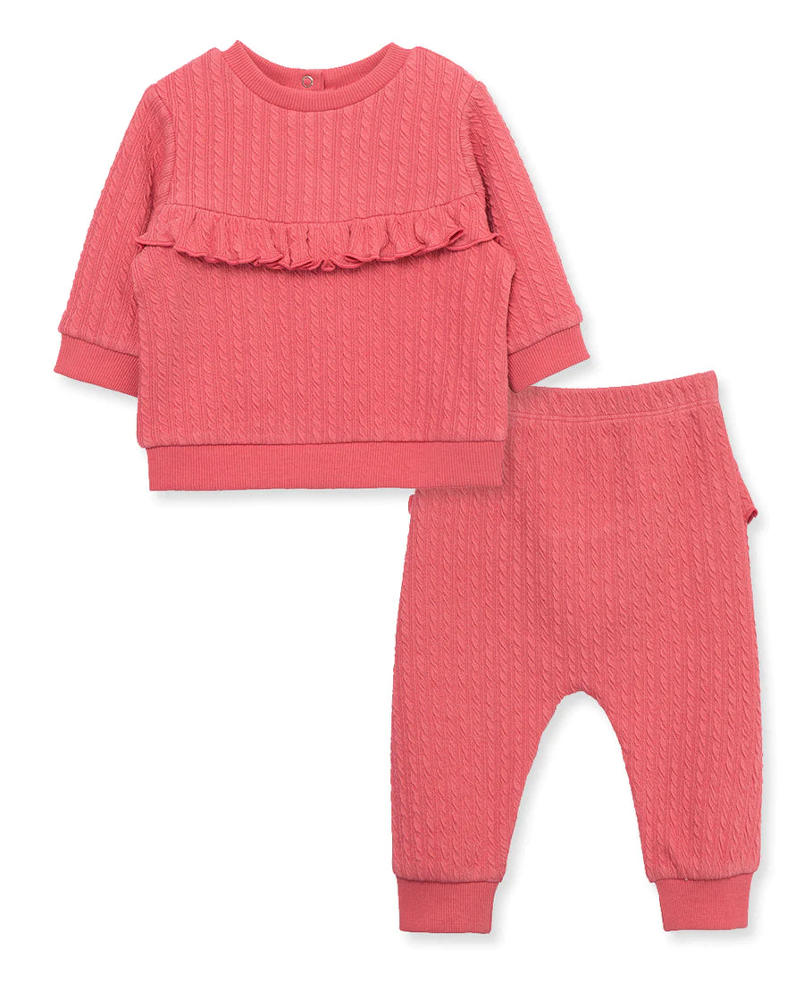 Berry Cable Pant Set