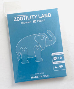 Elephant 3D Puzzle Toy