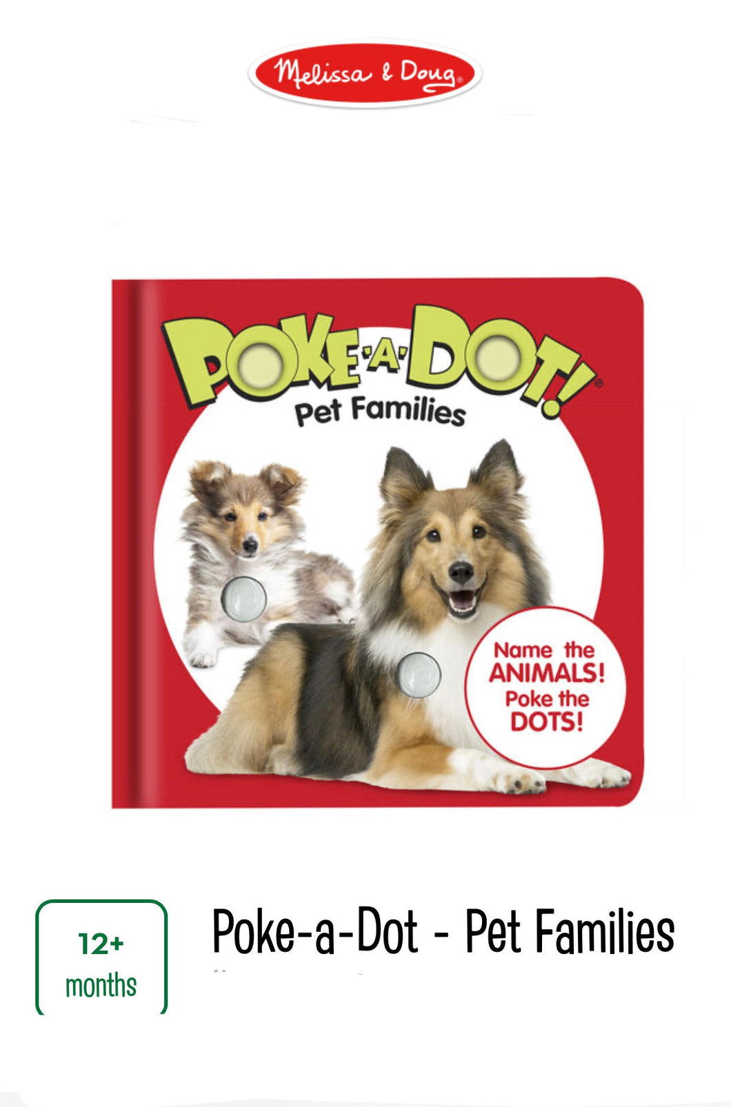 Poke-A-Dot Pet Families (damaged cover)