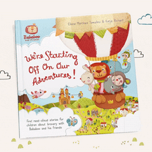 Load image into Gallery viewer, We’re Starting Off on our Adventures Board Book