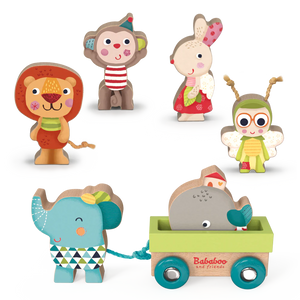 Bababoo and Friends Play Figures