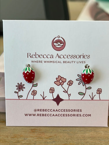 Strawberry Earrings