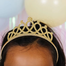 Load image into Gallery viewer, Gold Tiara Headband