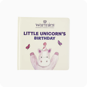 Little Unicorn’s Birthday Warmies Book