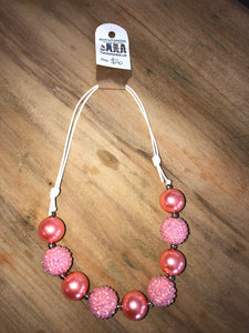 Sparkle String Chunky Necklaces