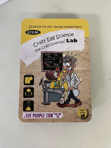 The Crazy Scientist Lab Crazy Egg Science