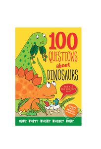 100 Questions About Dinosaurs Trivia Book for Kids