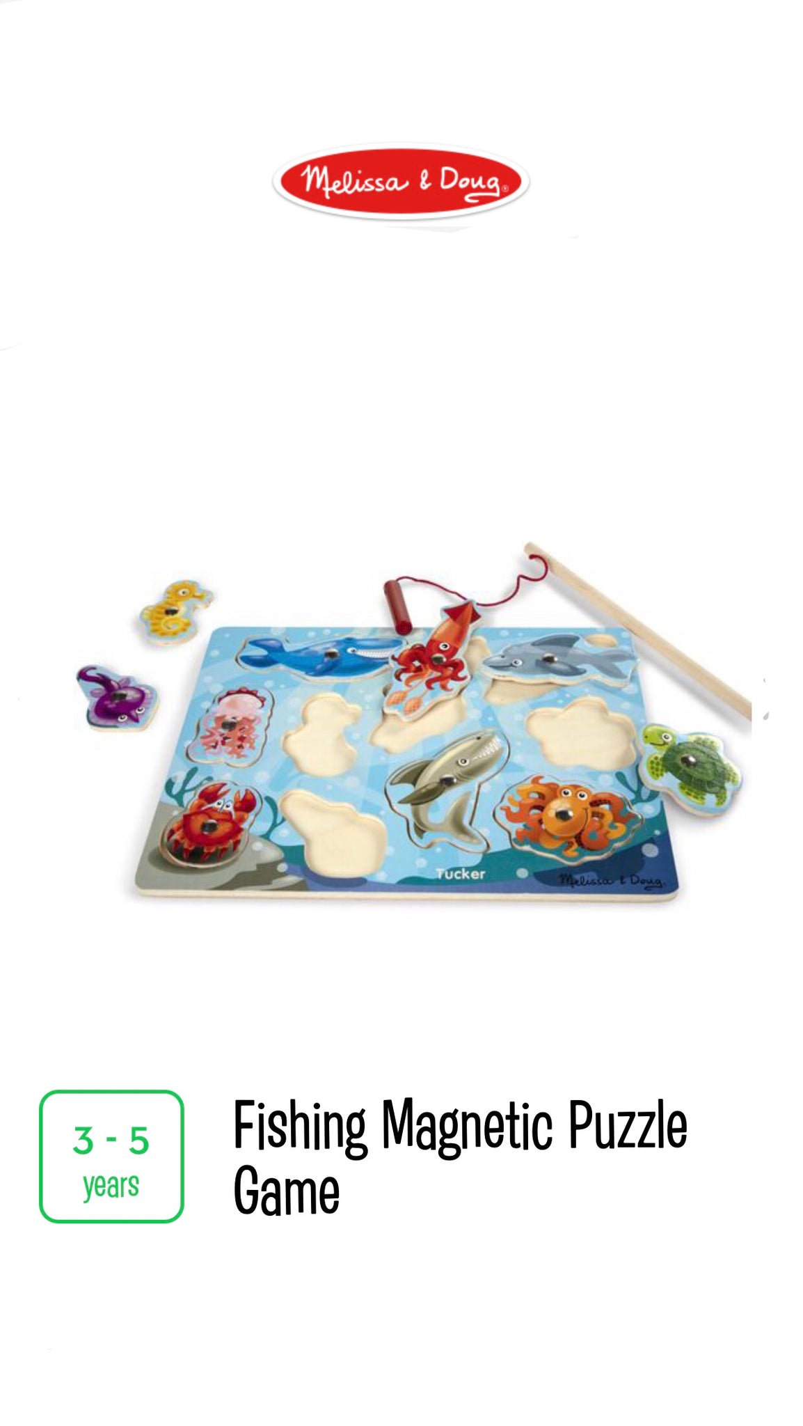 Fishing Game Magnetic Puzzle – Munchkin Land Kids