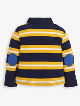 Load image into Gallery viewer, Mustard stripe Rugby Top