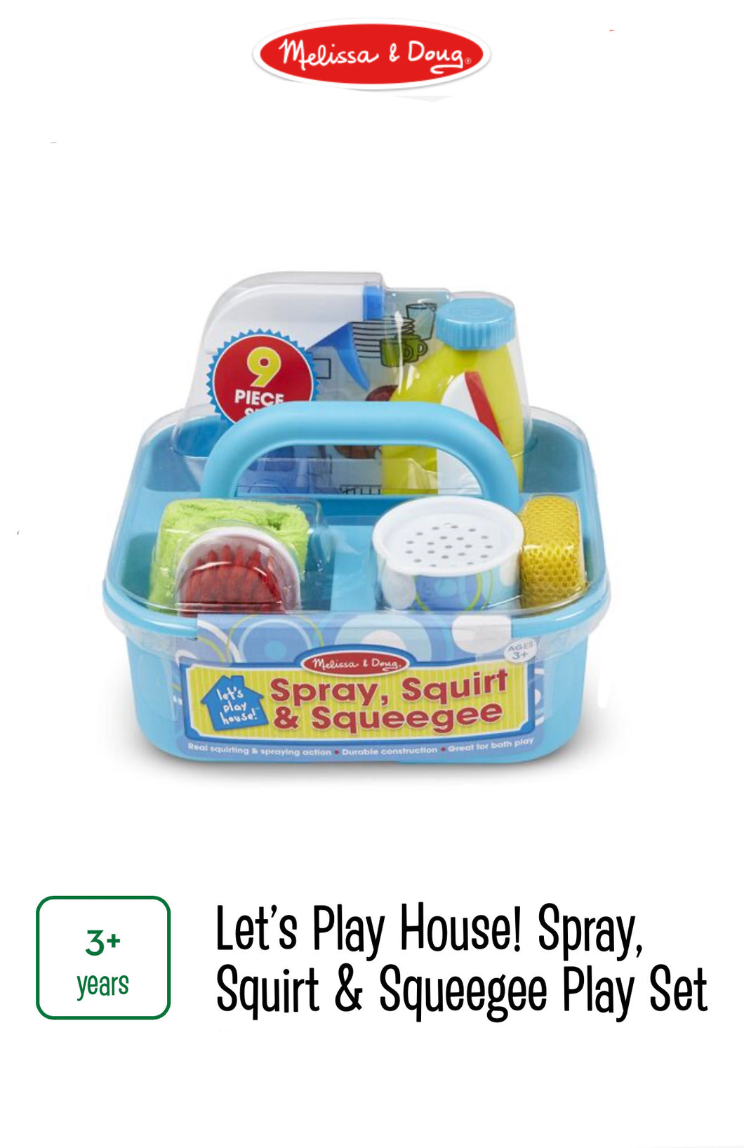 Spray! Squirt! & Squeegee Play Set