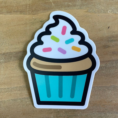 Cupcake Sticker