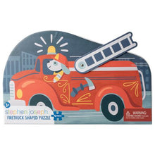 Load image into Gallery viewer, Firetruck Jigsaw Puzzle