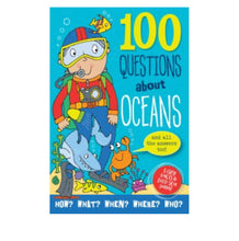 Load image into Gallery viewer, 100 Questions About Oceans Trivia Book For Kids