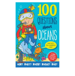100 Questions About Oceans Trivia Book For Kids