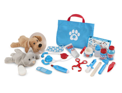 Melissa & Doug Examine & Treat Pet Vet Set