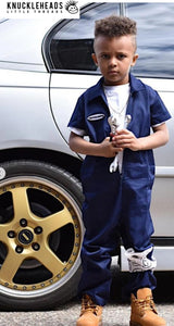 Navy Grease Monkey Coverall