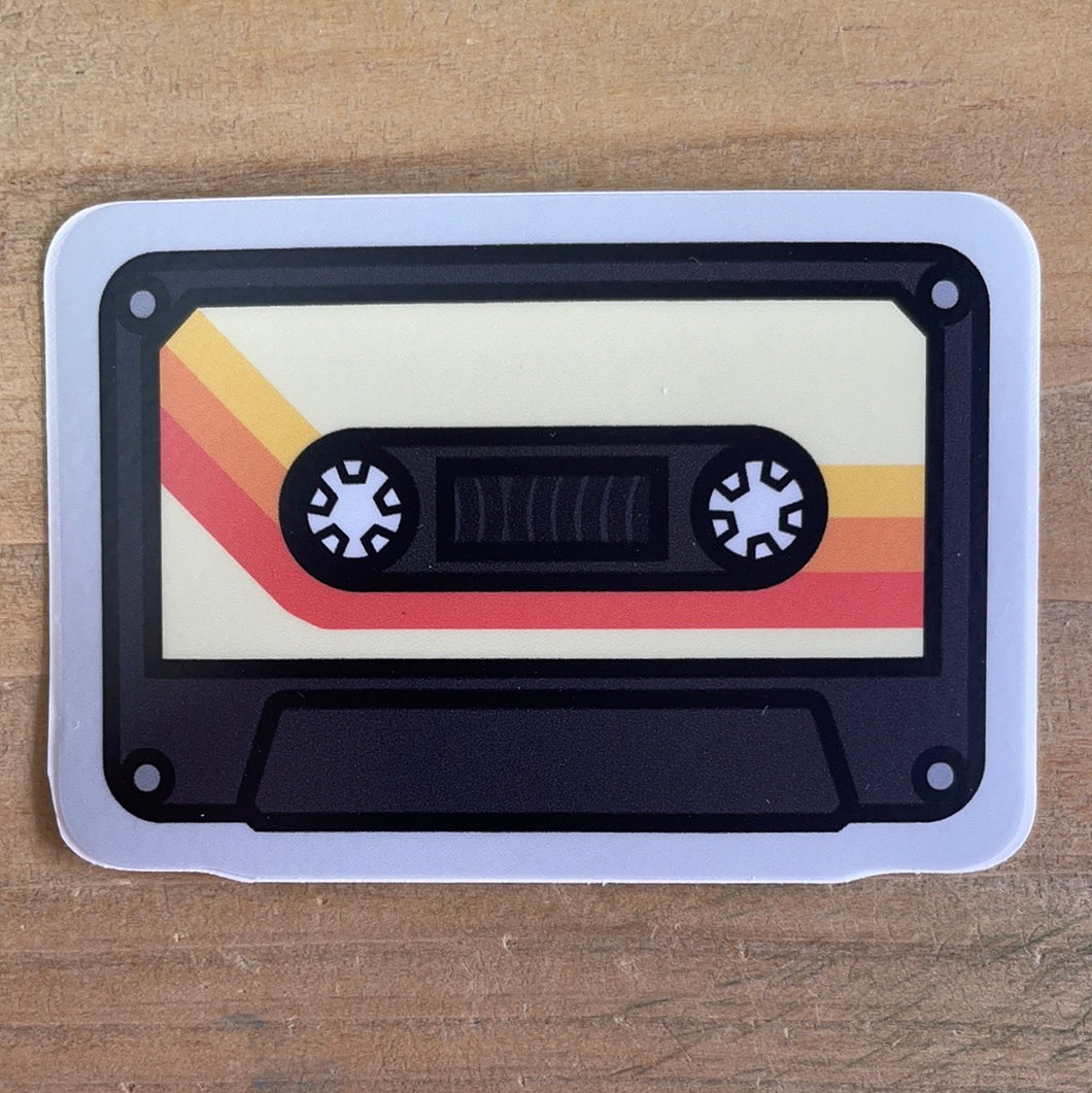 Cassette Tape Sticker