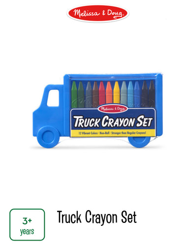 Truck Crayon Set